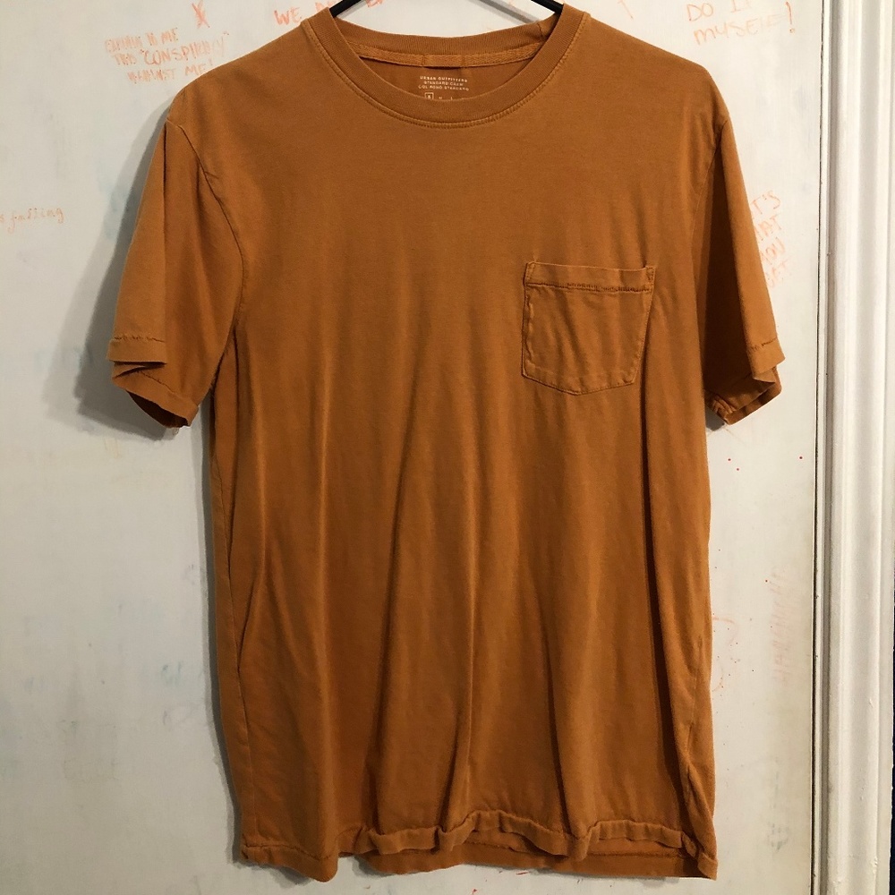 Orange pocket t-Shirt